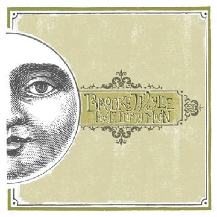 Brooke Wylie - Half Empty Moon album cover